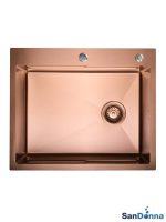 Inox sudopera HD6050R Koper komplet SanDonna-5