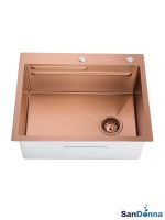 Inox sudopera HD6050R Koper komplet SanDonna-4