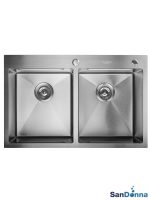 Inox sudopera HD7850DR Hrom komplet SanDonna-2
