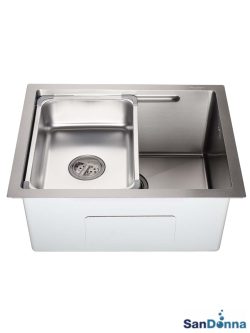 Inox sudopera HD5040R Hrom komplet SanDonna