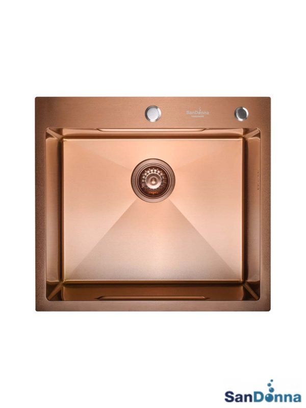 Inox sudopera HD5550R Koper komplet SanDonna-4
