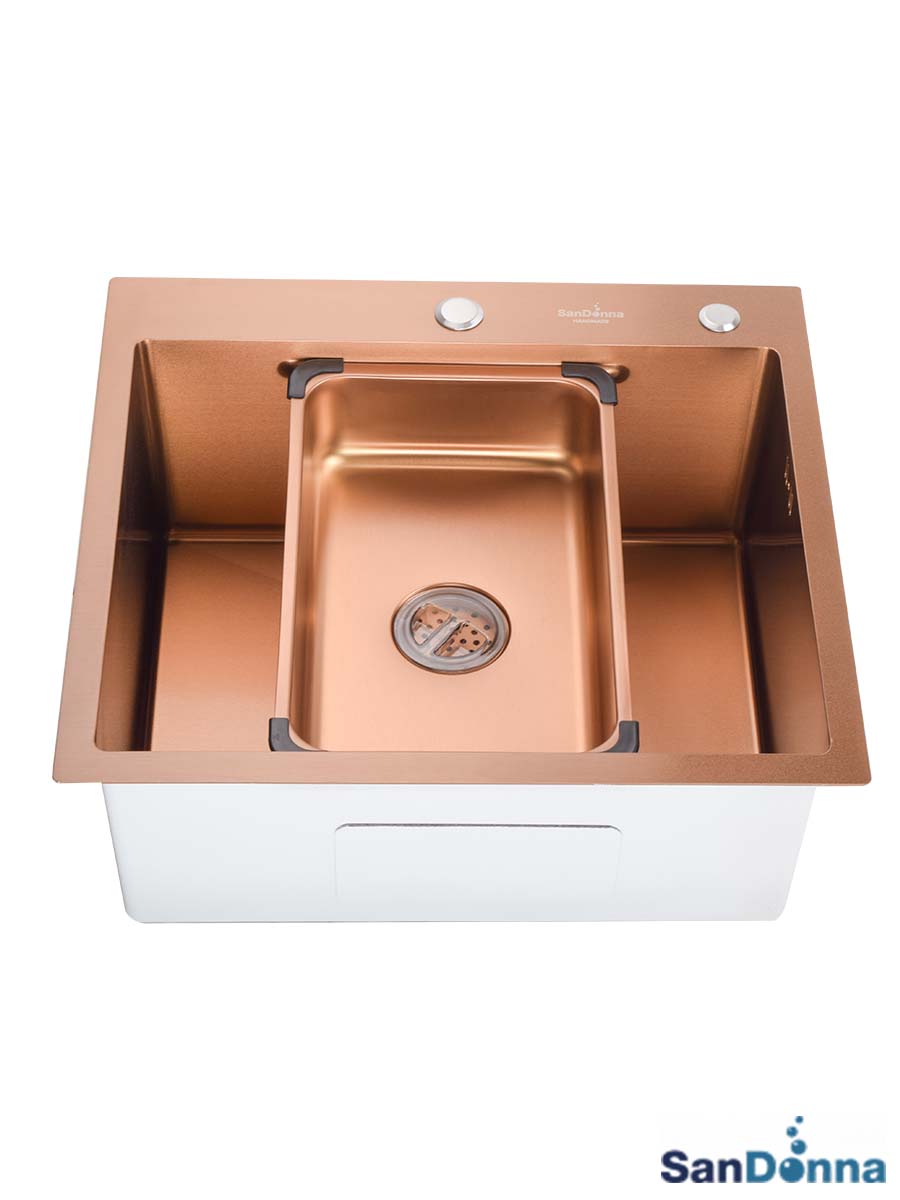 Inox sudopera HD5550R Koper komplet SanDonna Inox sudopera HD5550R Koper komplet SanDonna