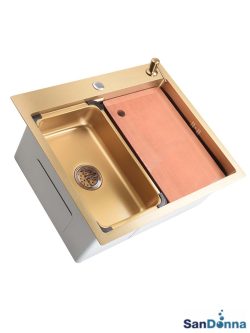Inox sudopera HD6050R Zlatna komplet SanDonna