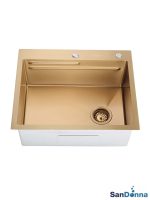 Inox sudopera HD6050R Zlatna komplet SanDonna-4