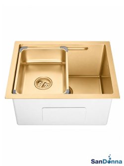 Inox sudopera HD5040R Zlatna komplet SanDonna