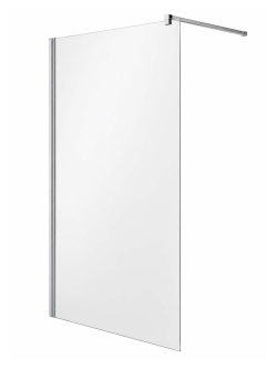 Tuš paravan srebrni walk-in Hidrosan 80x200 8mm