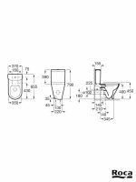 Monoblok univerzalni Gap Round Rimless Roca-2
