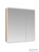 Led ogledalo sa ormarićem Nera 80cm PVC-2