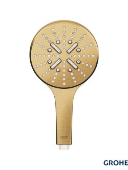 Tuš ručica sa tri funkcije Grohe 26574GN0 Rainshower Smartactive 130 brushed cool sunrise-2