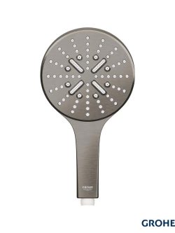 Tuš ručica sa tri funkcije Grohe 26574AL0 Rainshower Smartactive 130 brushed hard graphite-2