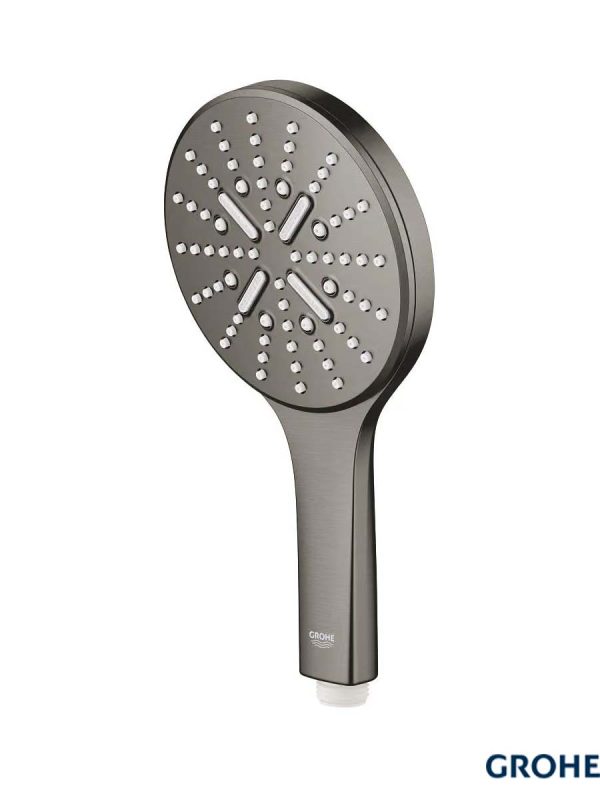 Tuš ručica sa tri funkcije Grohe 26574AL0 Rainshower Smartactive 130 brushed hard graphite-3