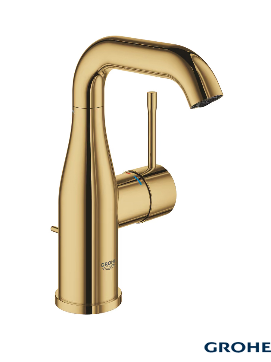 Baterija za lavabo Grohe Essence M ''click'' cool sunrise 24173GL1 Baterija za lavabo Grohe Essence M ''click'' cool sunrise 24173GL1