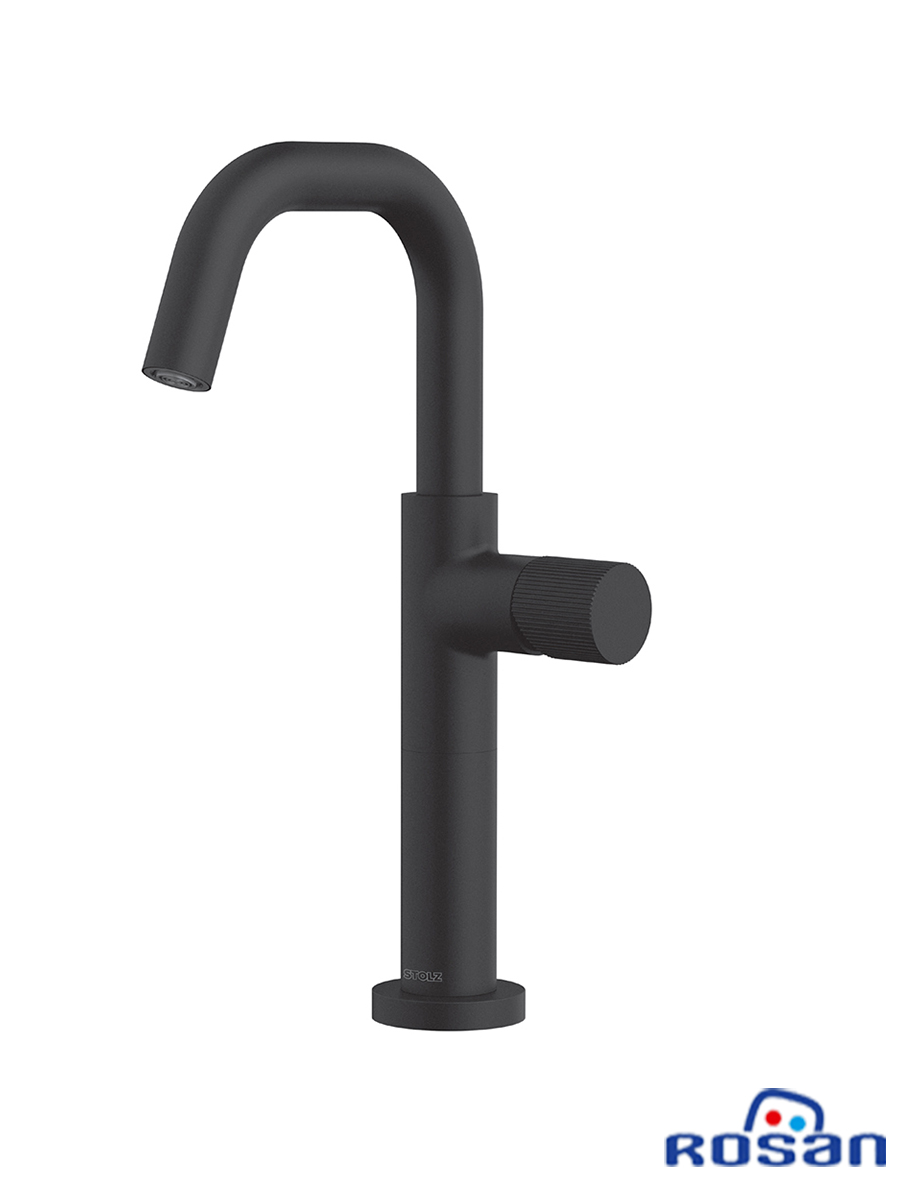 Baterija za lavabo L S4 Black Rosan 430209B Baterija za lavabo L S4 Black Rosan 430209B