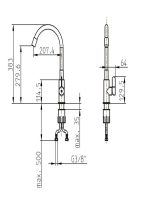 Baterija za sudoperu Elite Slim Crvena ES24 00124 Herz 1