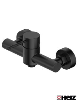 Baterija za tuš kadu LUMA Black Chrome j40BC 00410BC Herz