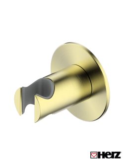 Držač tuš ručice LUMA Brushed Gold a820BG 12170BG Herz
