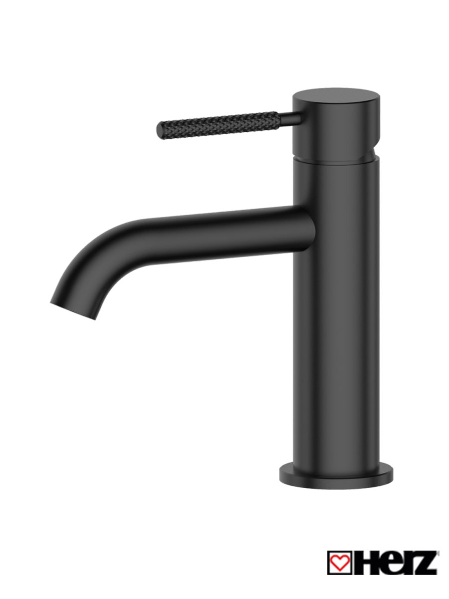 Baterija za lavabo LUMA Crna 00610BC Herz Baterija za lavabo LUMA Crna 00610BC Herz