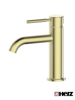 Baterija za lavabo LUMA Zlatna 00610BG Herz