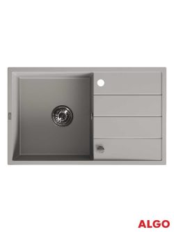 Granitna sudopera Wolin Siva 78x48cm Algo-3