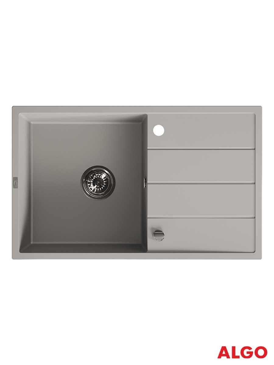 Granitna sudopera Wolin Siva 78x48cm Algo-3 Granitna sudopera Wolin Siva 78x48cm Algo-3