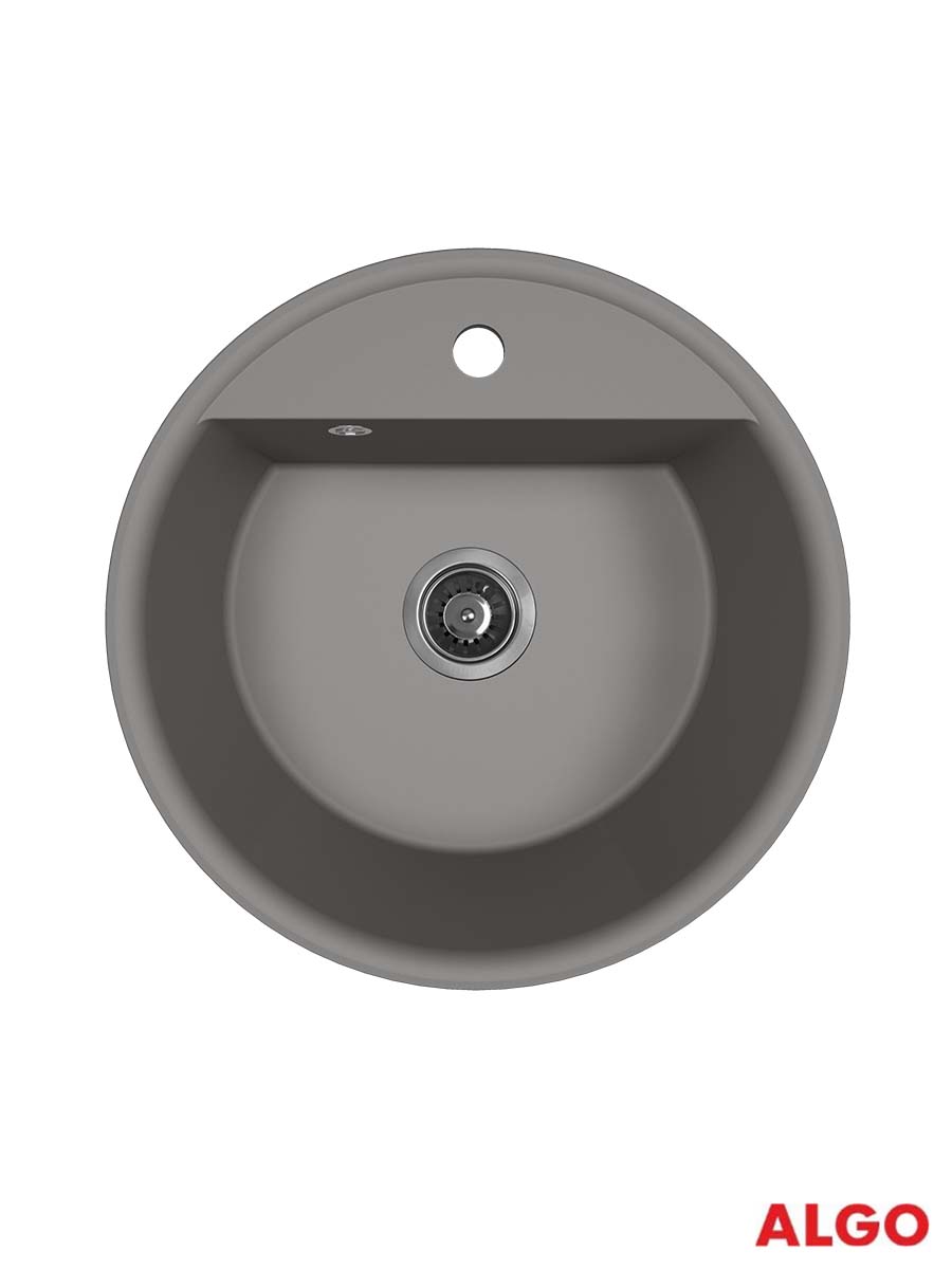 Granitna sudopera Muna Siva Ø51cm Algo-2 Granitna sudopera Muna Siva Ø51cm Algo-2